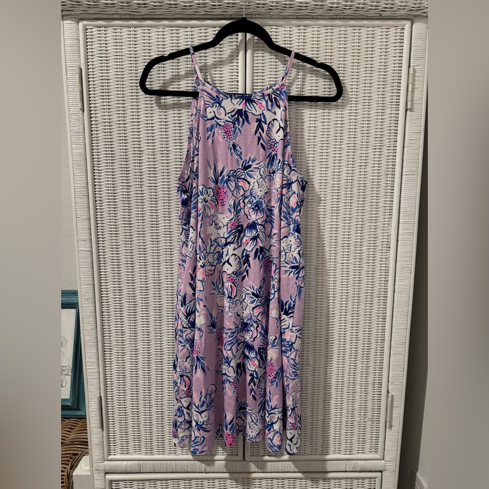 Lilly Pulitzer Tank Tee Dress Size Medium EUC